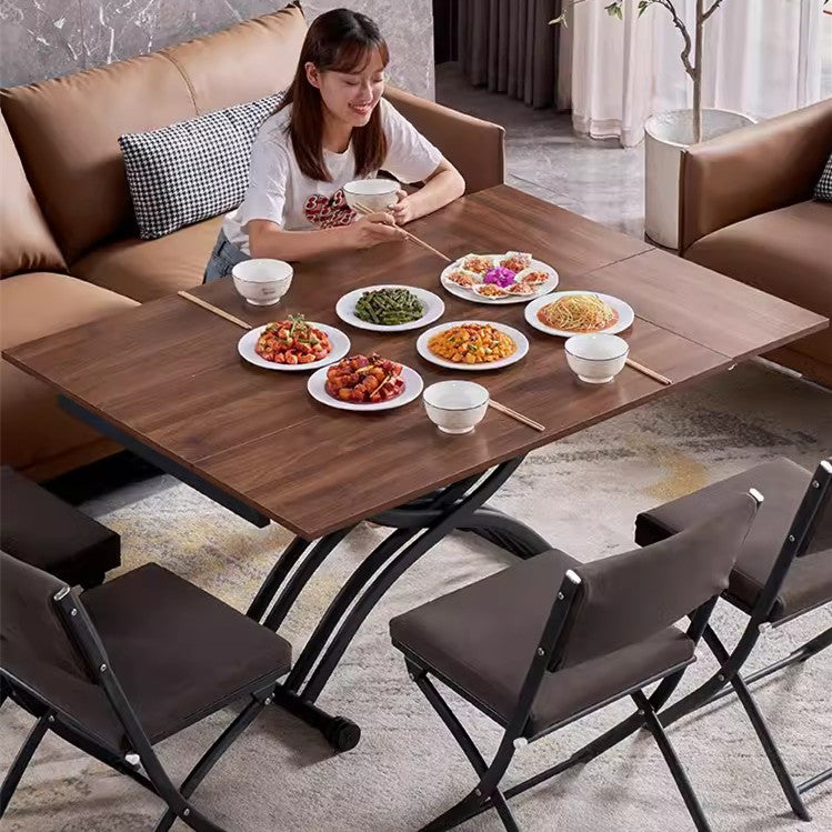 Multifunction 2-In-1 Coffee Table and Dining Table