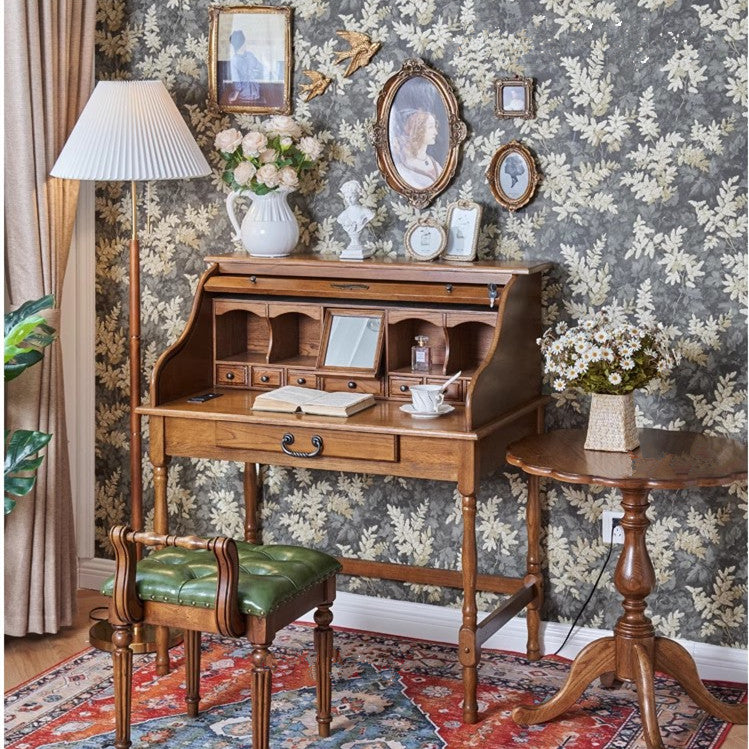 Roll Top Secretary Vanity Desk