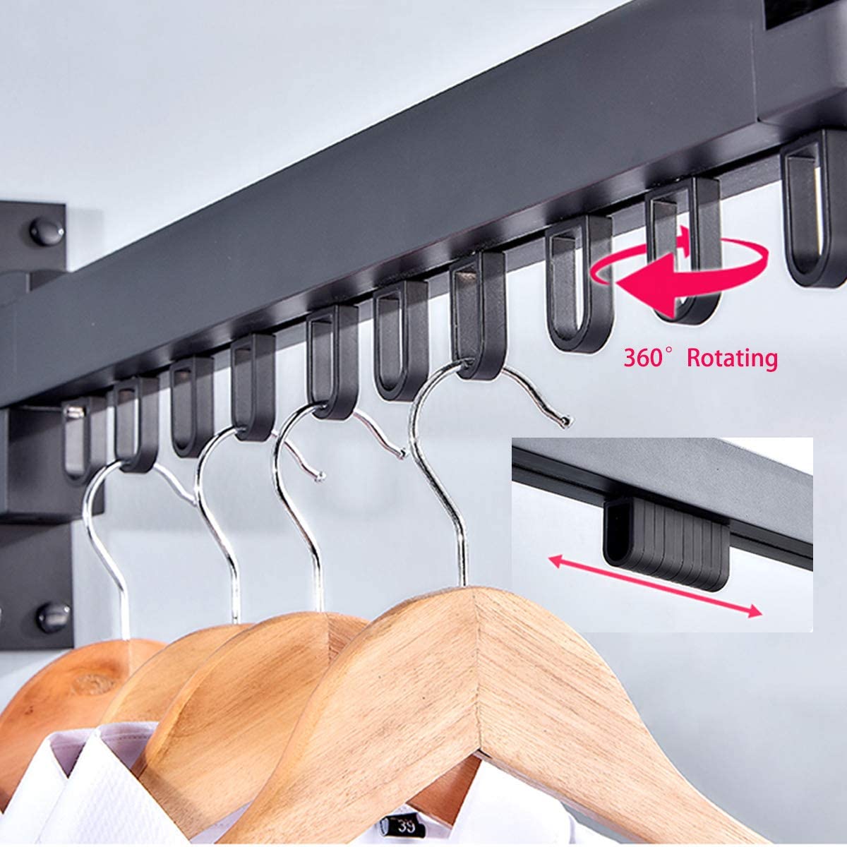 Adjustable and Retrackable Space-Saver Clothes Drying Rack