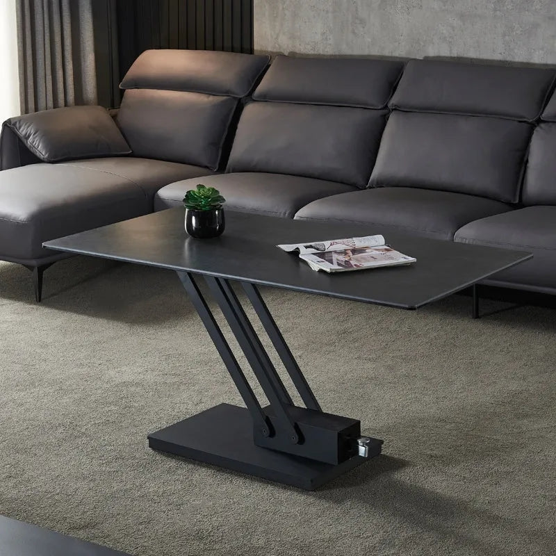 Limited time sale -Sintered Stone Height Adjustable Coffee Table