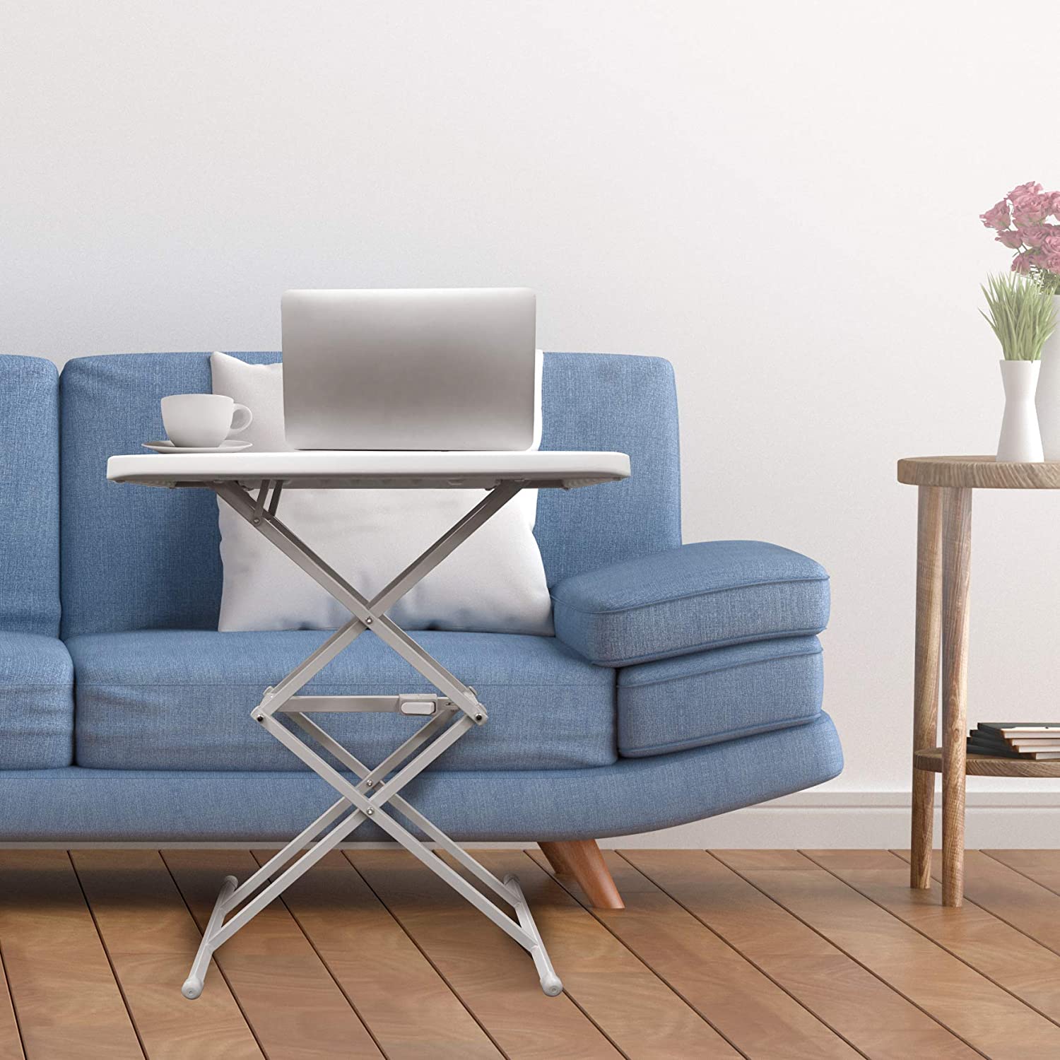 Limited time sale -Zero Assembly Height Adjustable Foldable Table for Home Garden Office Indoor Outdoor Use