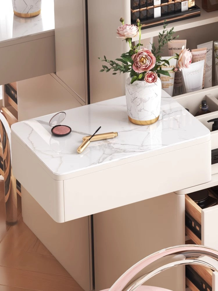 Nordic Dressing Table with Full Body Mirror And Drawers