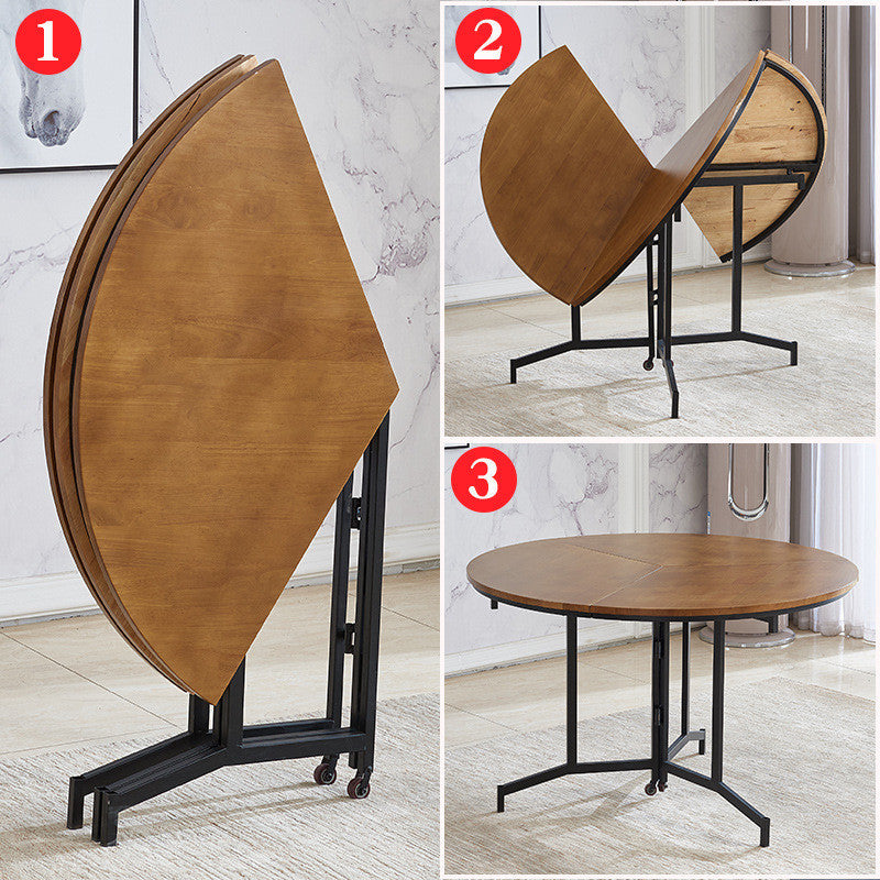 Space Saving Round Folding Table