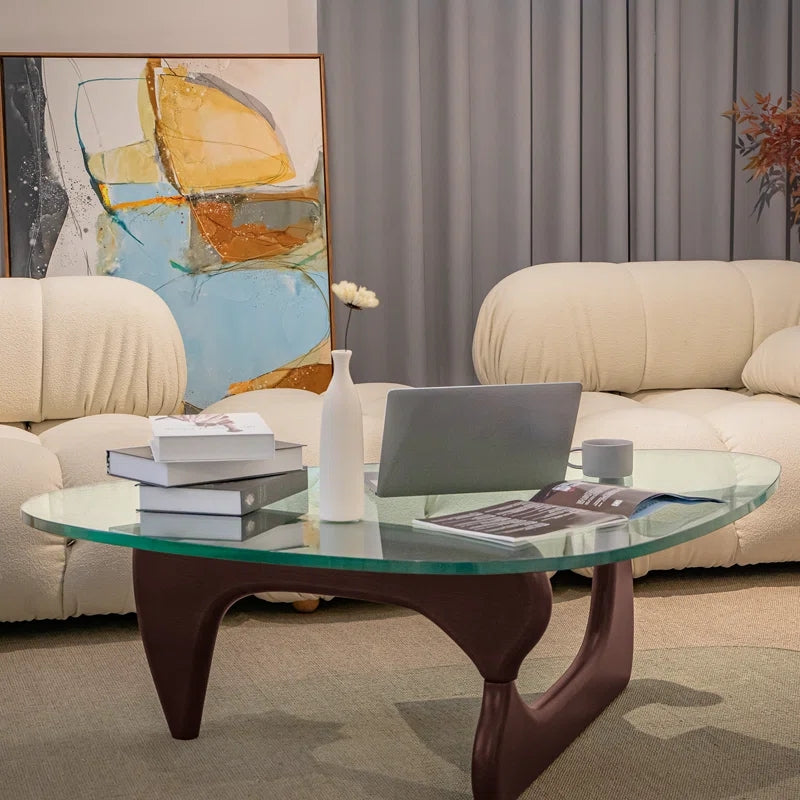 Limited time sale -Minimalist Tempered Glass Coffee Table