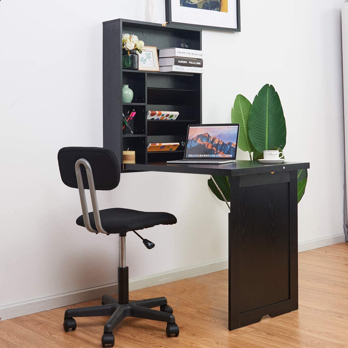 Limited time sale -Fold Out Wall Mounted Multi-Function Computer Desk