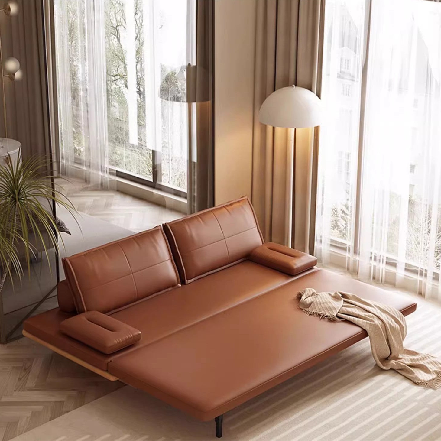 Limited time sale -Tatami Pull Out Sofa Bed With Underneath Storage Drawers