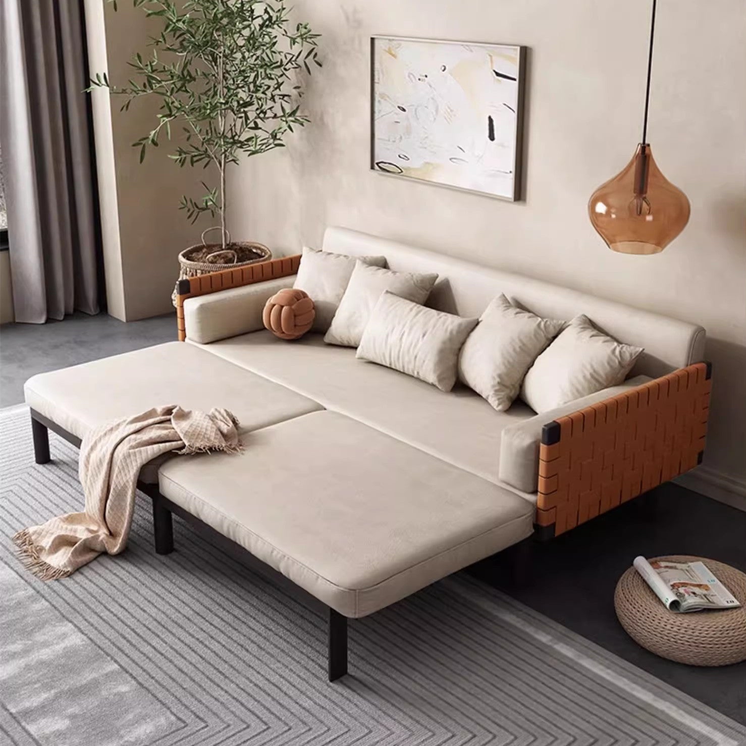 Nordic Light Luxury Sofa Bed