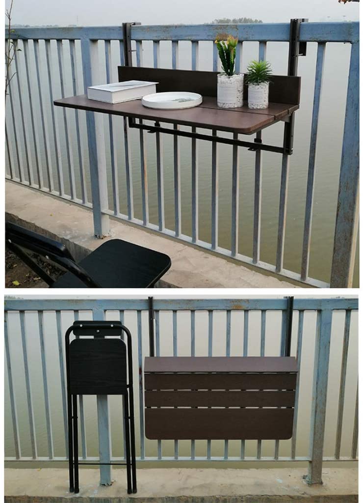 Limited time sale -Folding Balcony Bar Table for Railings