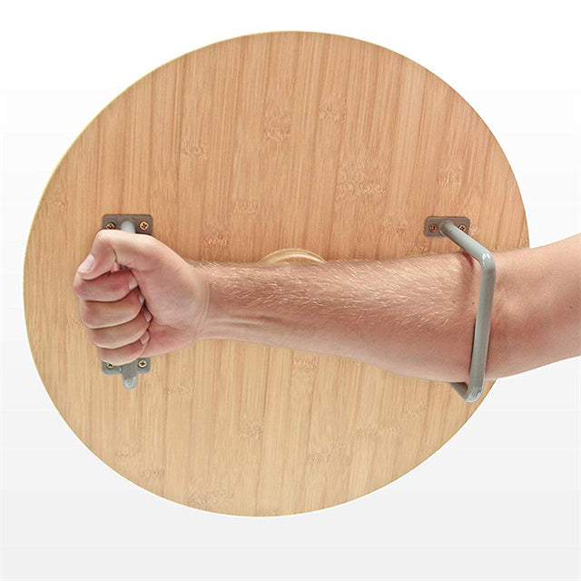 Baseball Bat and Shield Combination Set Bedside Table