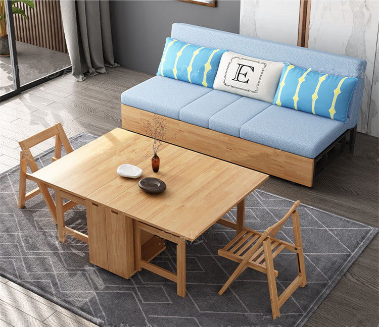 Limited time sale -Multifunction Sofa Bed with Folding Armrest Table