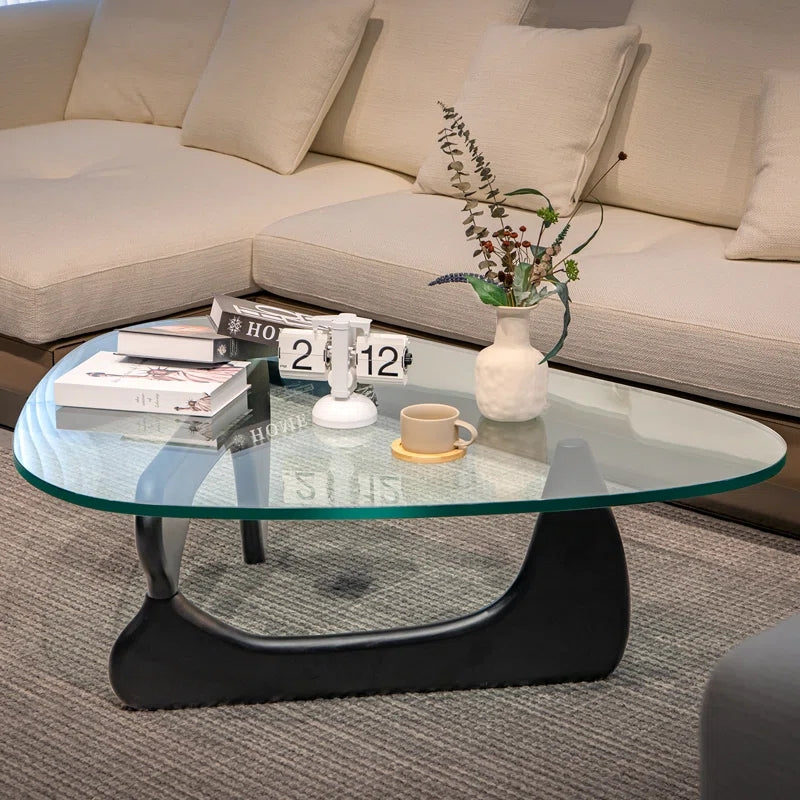 Limited time sale -Minimalist Tempered Glass Coffee Table