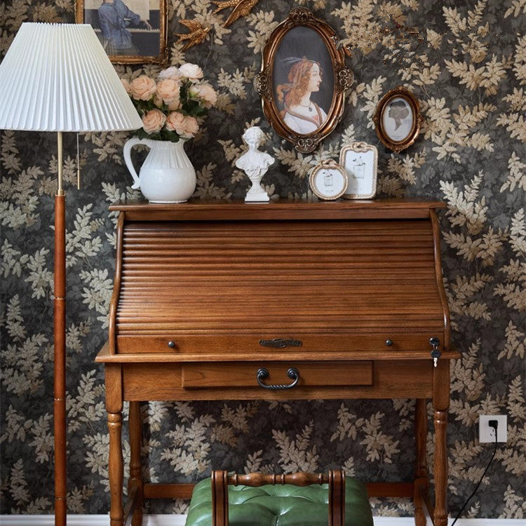 Roll Top Secretary Vanity Desk