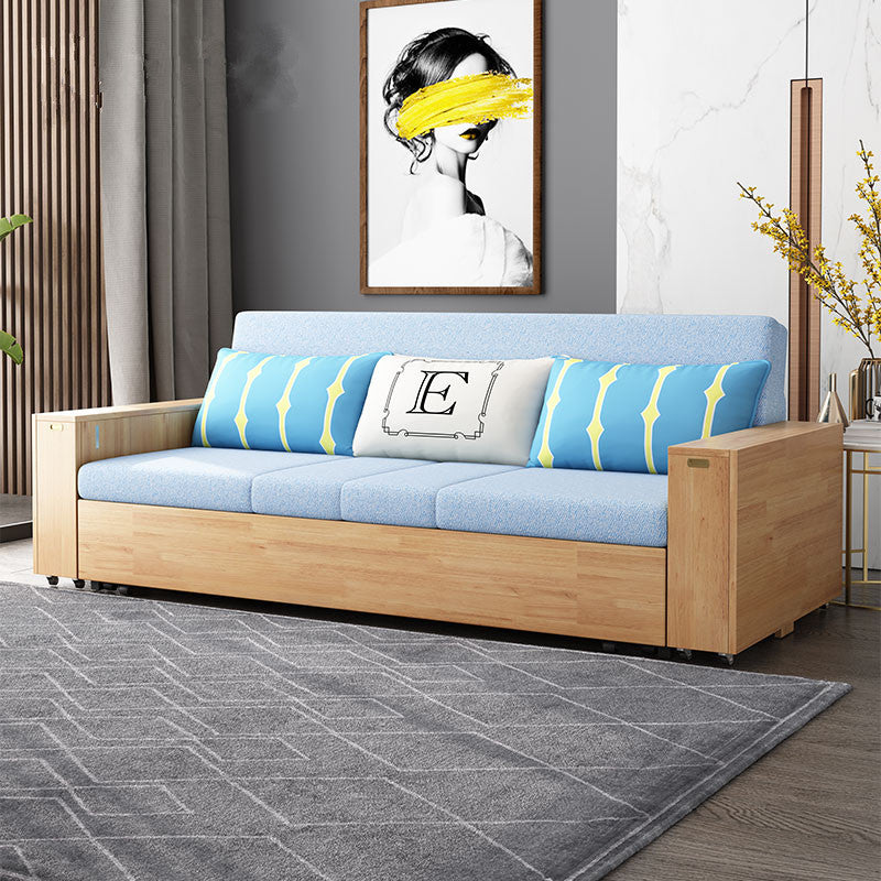 Limited time sale -Multifunction Sofa Bed with Folding Armrest Table