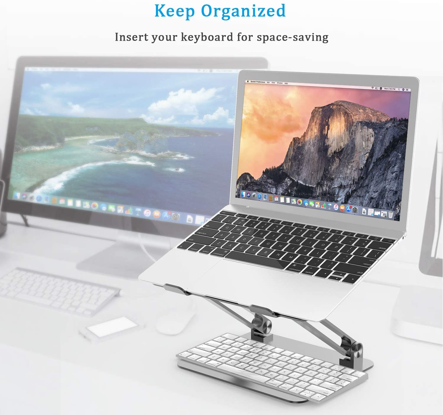 Limited time sale -Adjustable Multi-Angle Laptop Riser