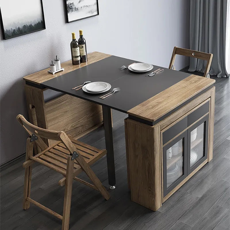 Limited time sale -Extendable Dining Table With Sideboard