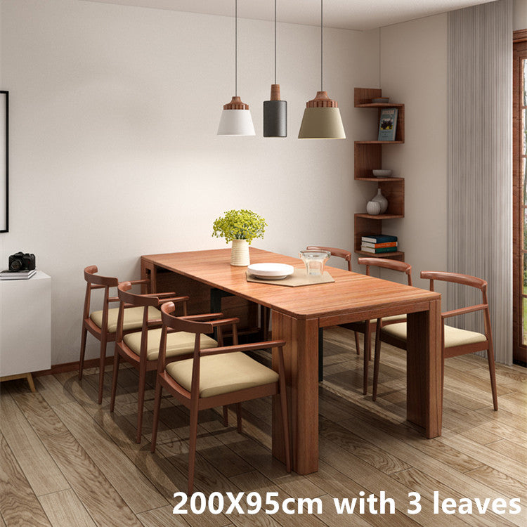 Space Saving and Expanding Table With 4 Leaves