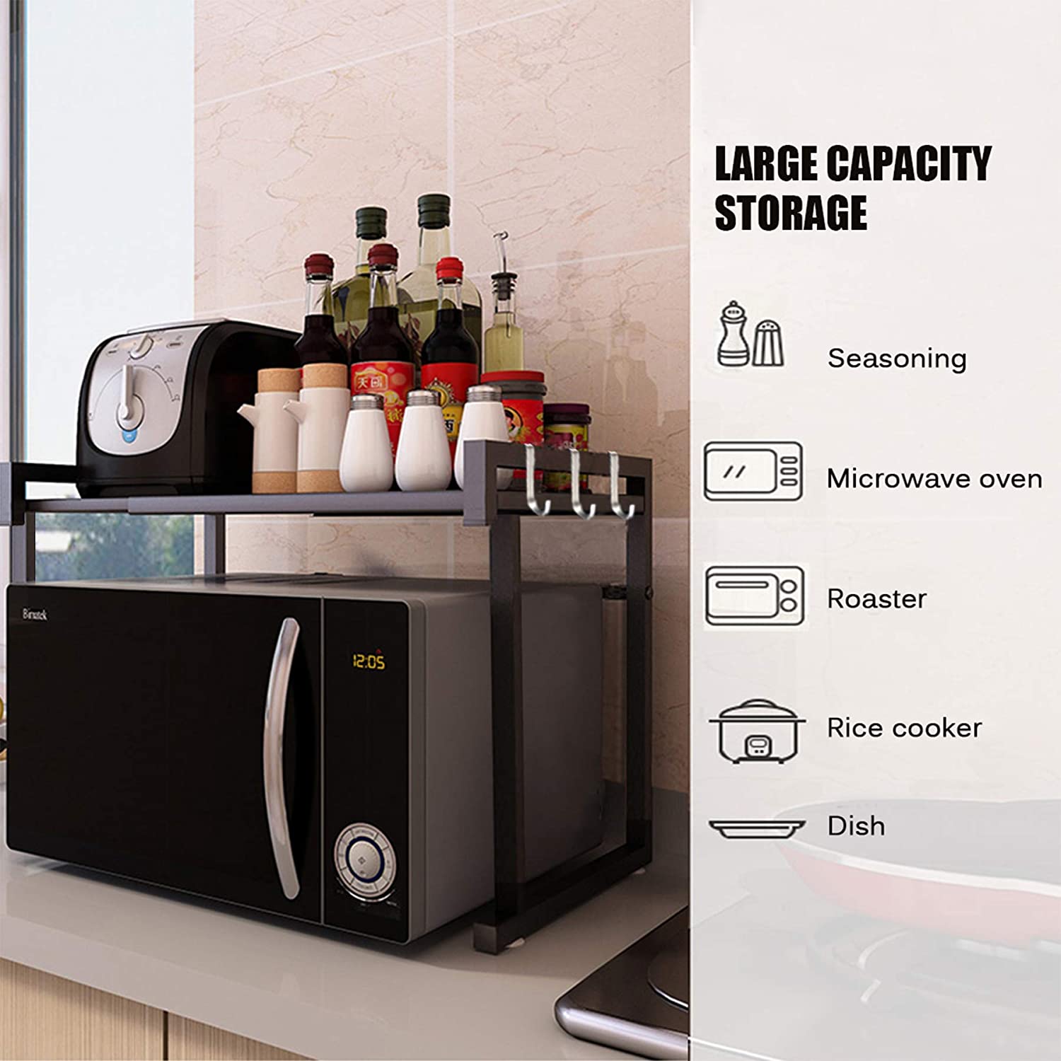 Limited time sale -Expandable Microwave Oven Rack