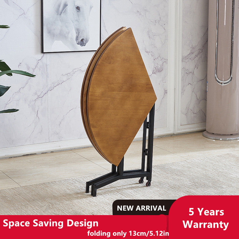 Space Saving Round Folding Table