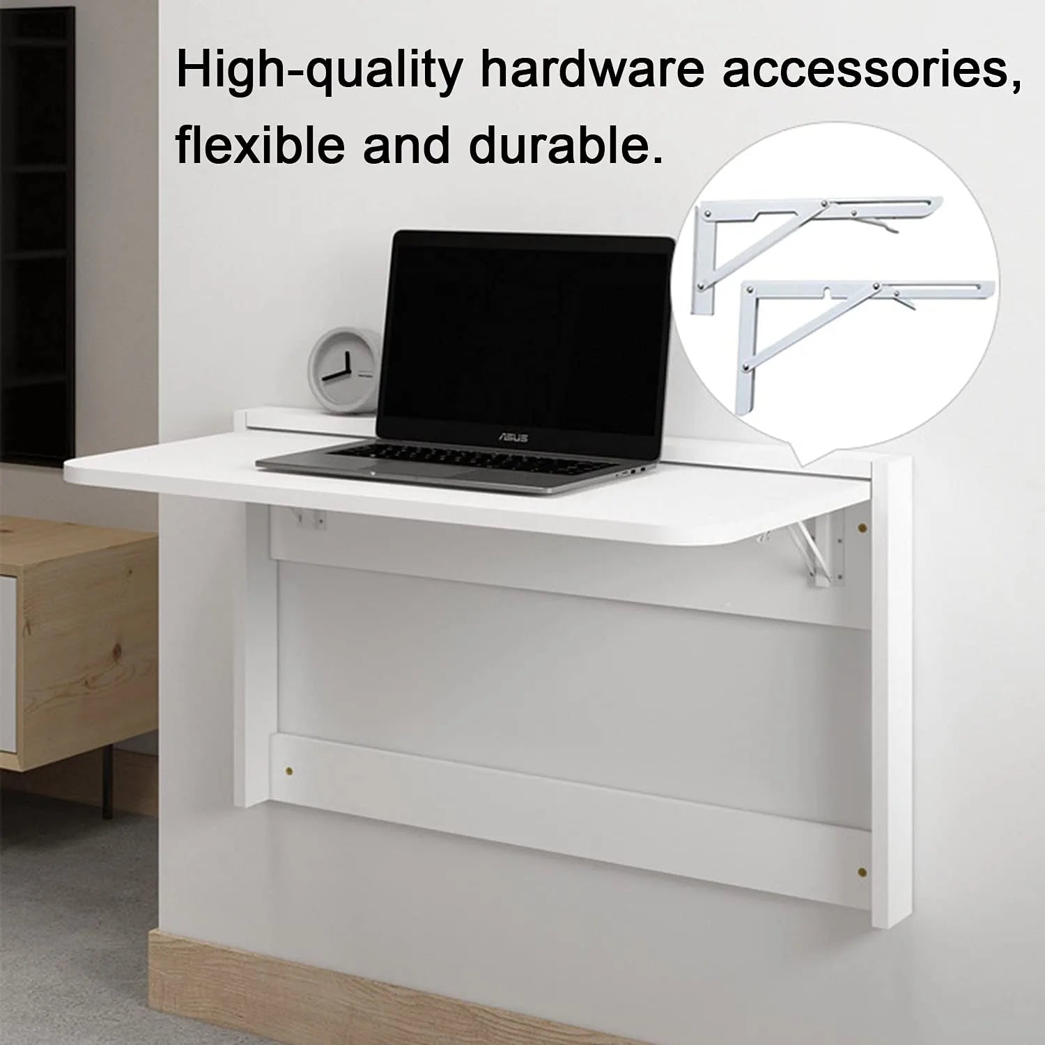 Limited time sale -Space Saving Wall Mounted Folding Table