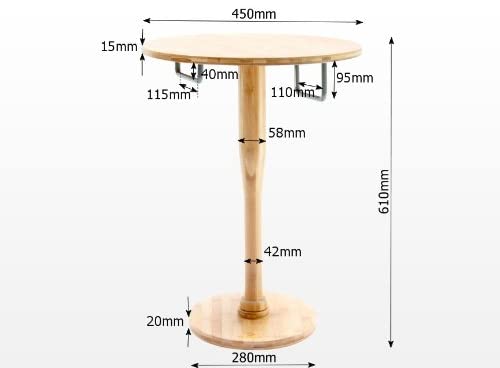 Baseball Bat and Shield Combination Set Bedside Table