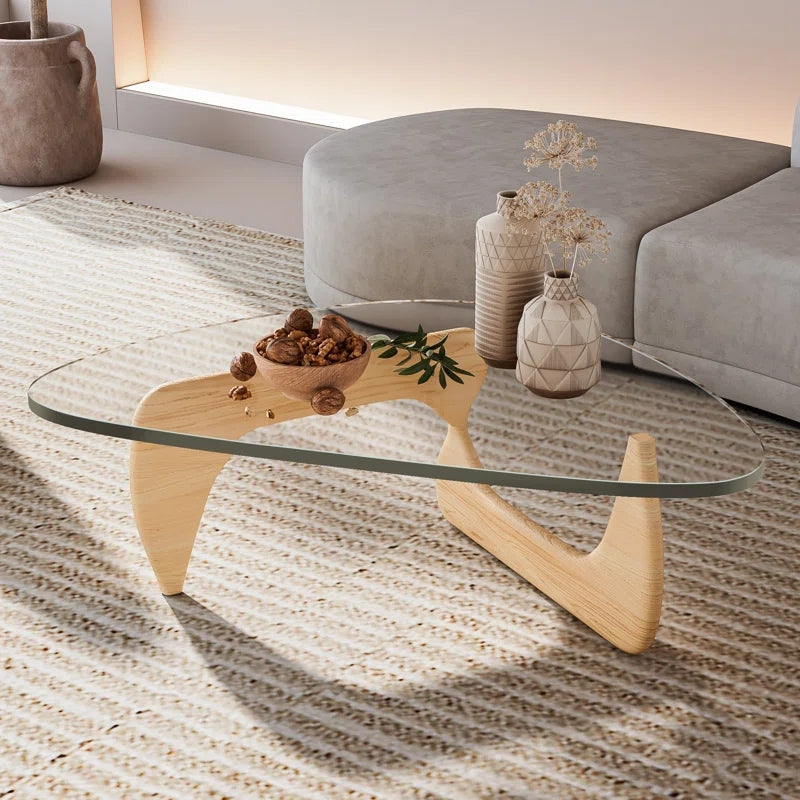 Limited time sale -Minimalist Tempered Glass Coffee Table