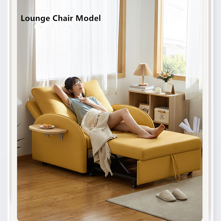 🔥Last 3 days -Balcony Sofa Sleeper Chair with Foldable Side Table and Pocket