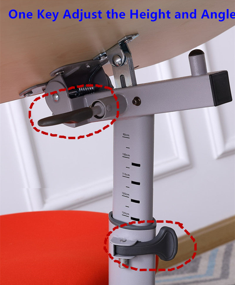 Limited time sale -Movable and Adjustable Children's Study Table Mobile Workstation for Adults