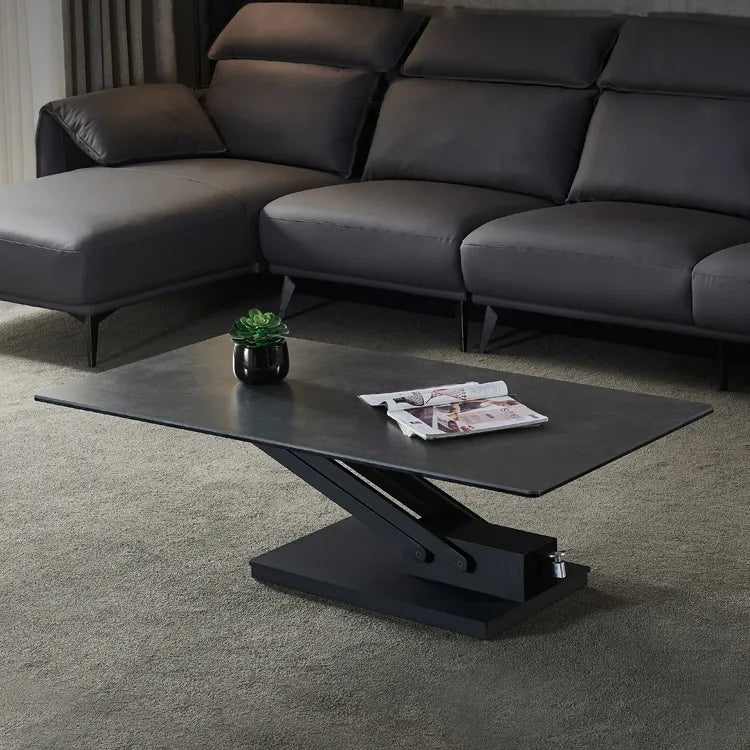 Limited time sale -Sintered Stone Height Adjustable Coffee Table