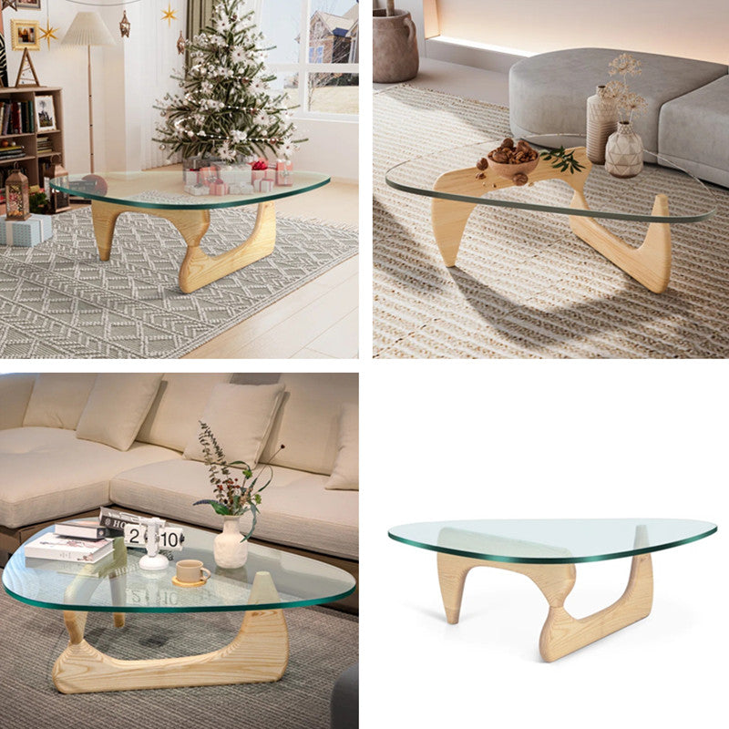 Limited time sale -Minimalist Tempered Glass Coffee Table