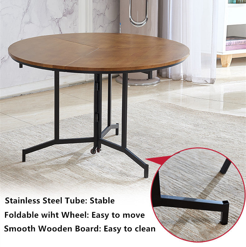 Limited time sale -Space Saving Round Folding Table