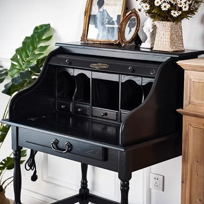 Roll Top Secretary Vanity Desk