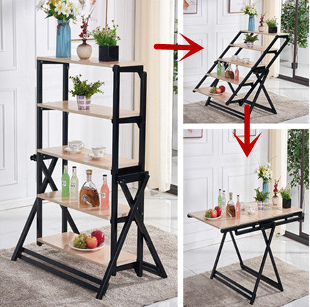 Swing Convertible Table & Shelf