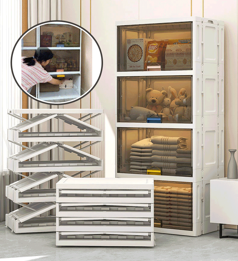 Folding storage cabinet 🔥#Buy 1 take 1（same size）🔥