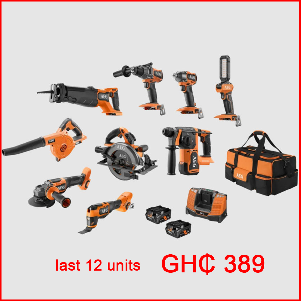 🔥Last Day For Clearance⚡18V FUSION/BRUSHLESS 10-PIECE 5.0AH FORCE KIT