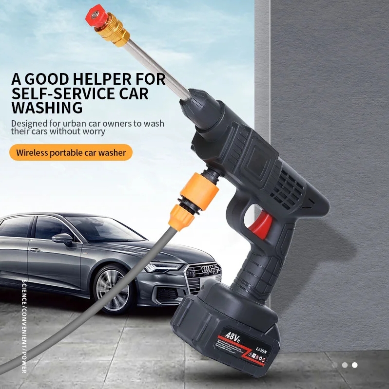 ❤️‍🔥[24-hour delivery+Last Day sale]Promotional discount of 50% Cordless portable high pressure spray water gun