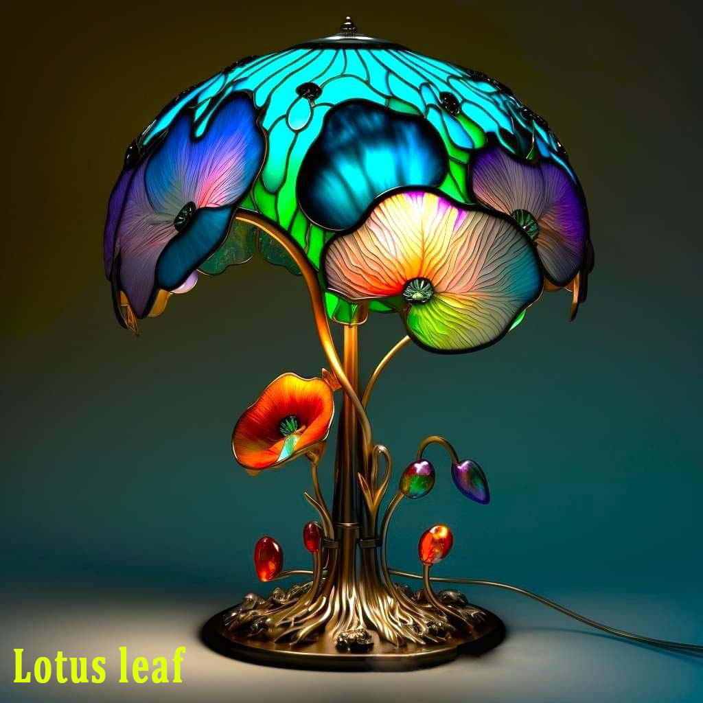 Stained Glass Plant Series Table Lamp（🎉Last Day Sale🔥75% OFF）