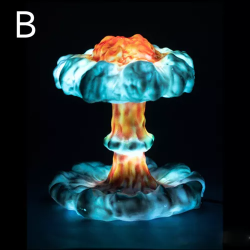 Creative 3D Mushroom Cloud Night Lamp