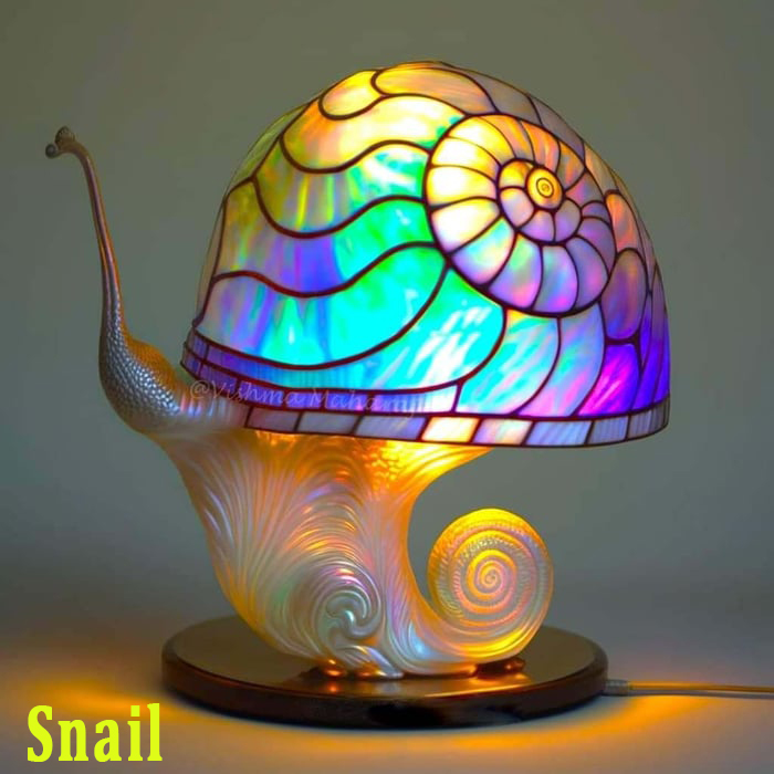 Stained Glass Plant Series Table Lamp（🎉Last Day Sale🔥75% OFF）