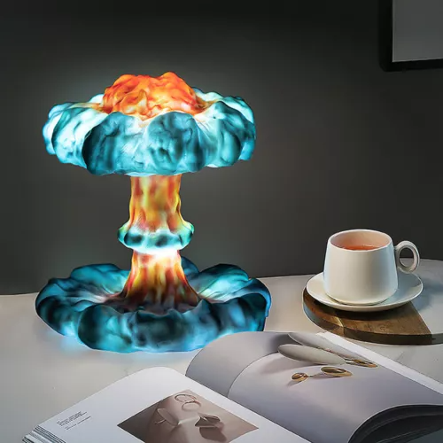 Creative 3D Mushroom Cloud Night Lamp