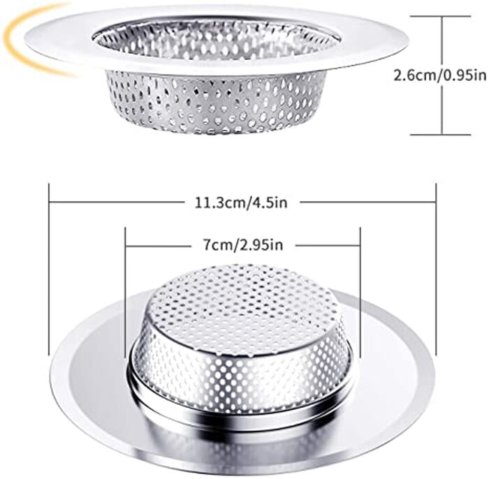 Stainless Steel Sink Filter 