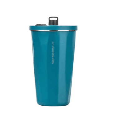 600ml Stretchy Straw Coffee Carry-Cup 