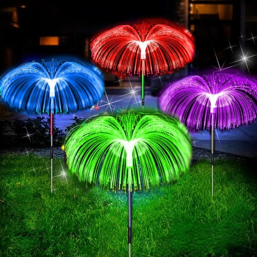 🎄Solar Garden Changing Jellyfish Lights