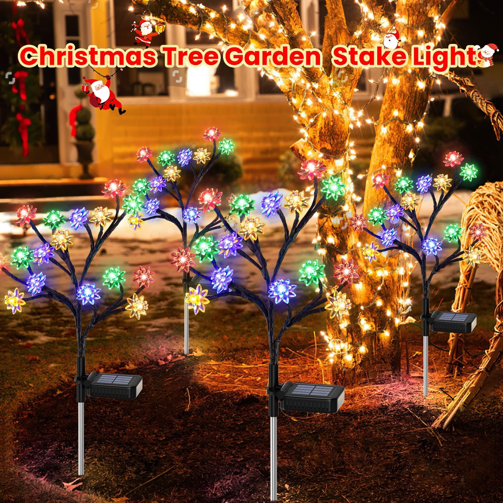 🔥IP65 Waterproof Solar Powered Fairy Flower Lights