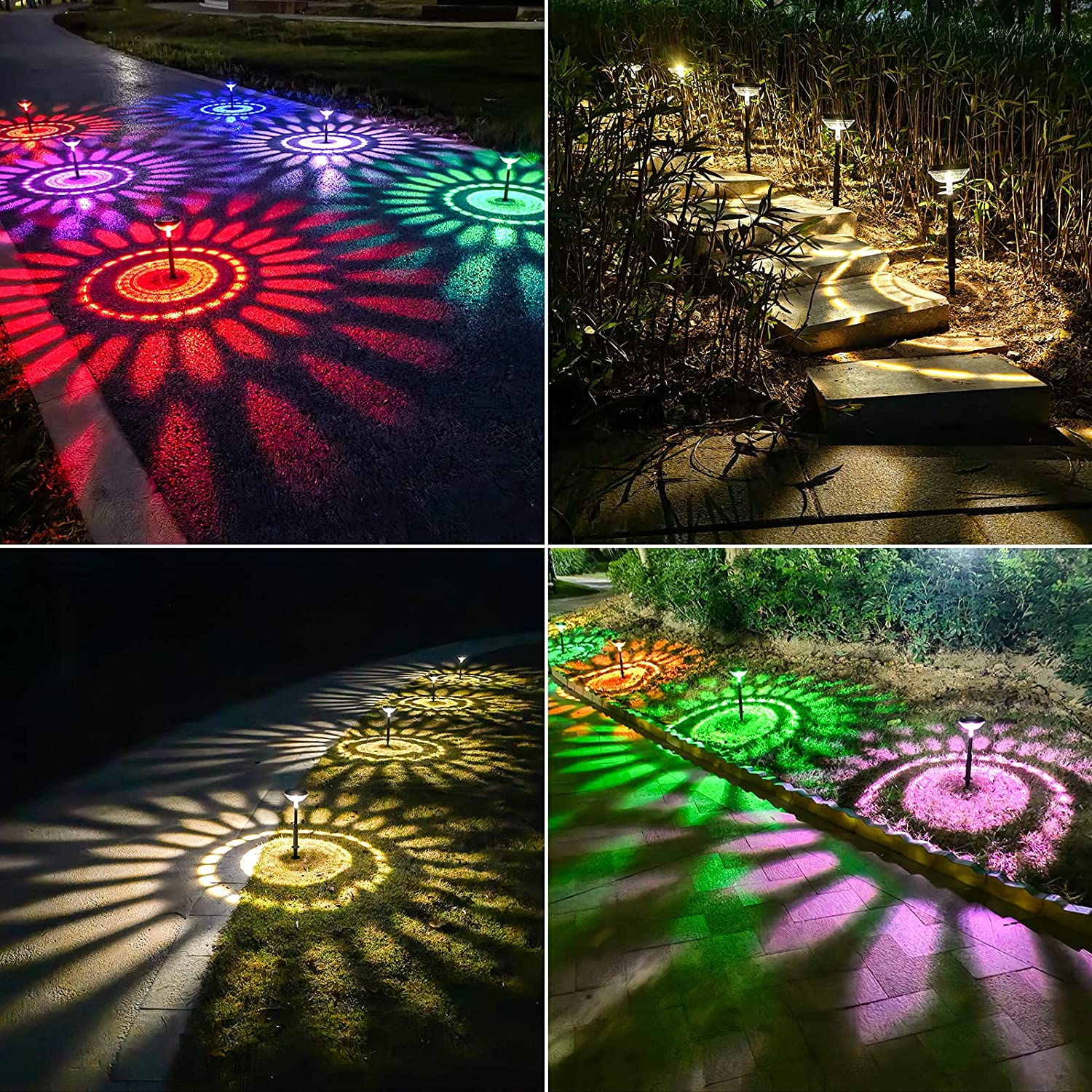 🔥Outdoor Solar Pathway Lights Decorations🌙