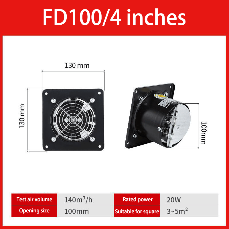 Multifunctional Powerful Mute Exhaust Fan 