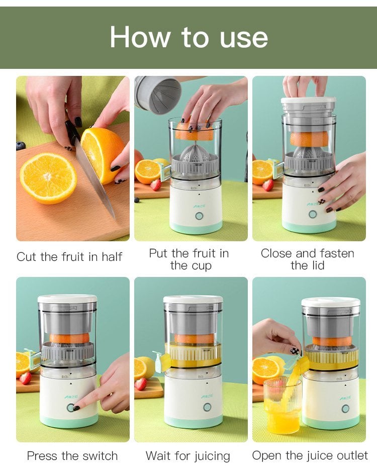 Automatic Household Electric Juicer 