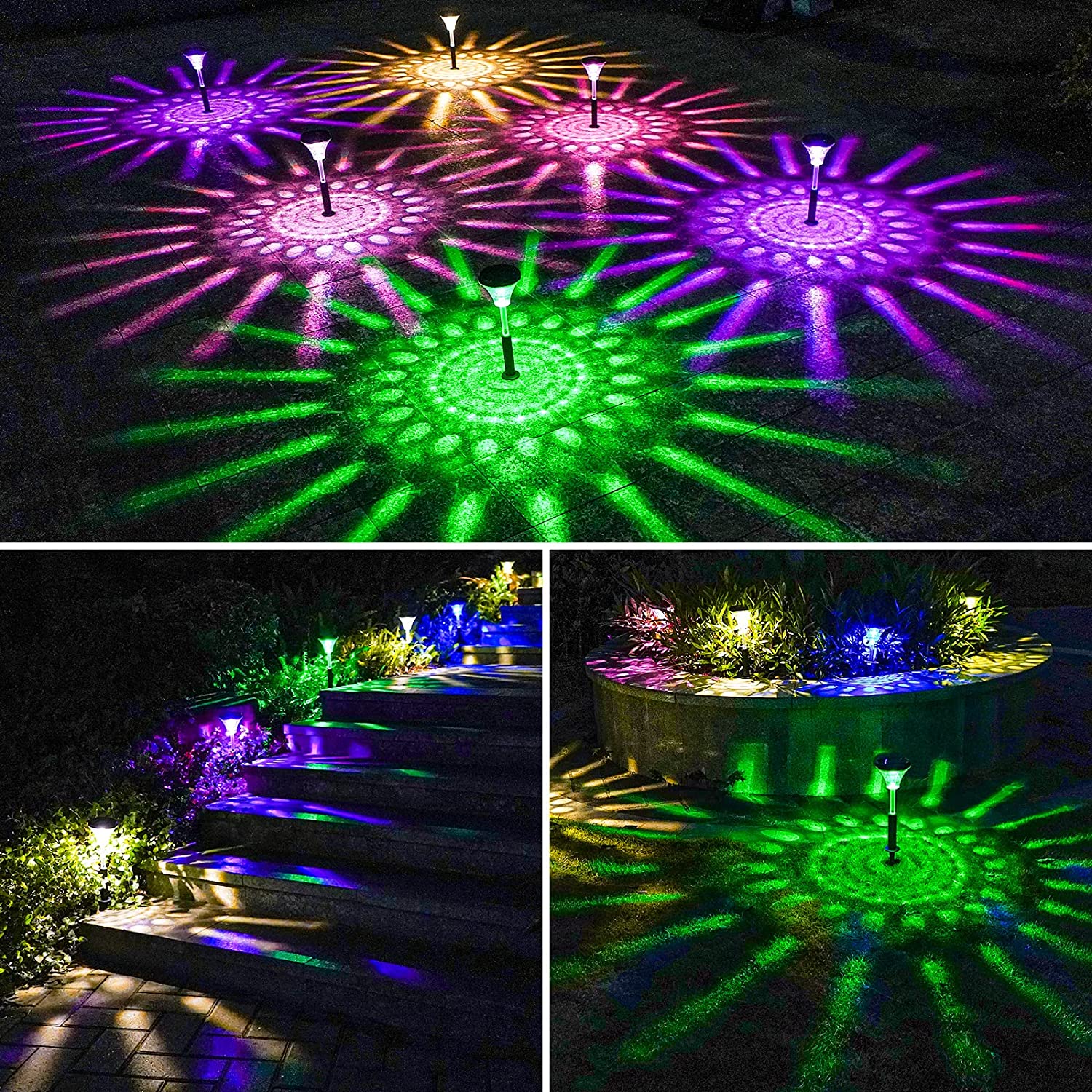 🔥Outdoor Solar Pathway Lights Decorations🌙