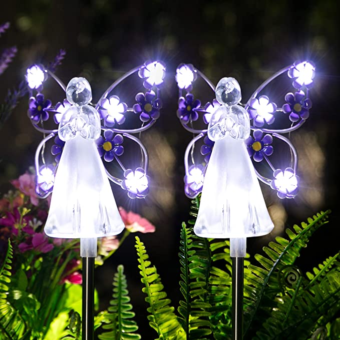 👼Waterproof  Solar Angel lights