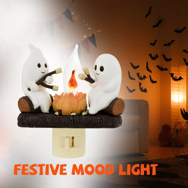 2024 Ghost Campfire Flickering Nightlight✨🔥👻(BUY 2 FREE SHIPPING)