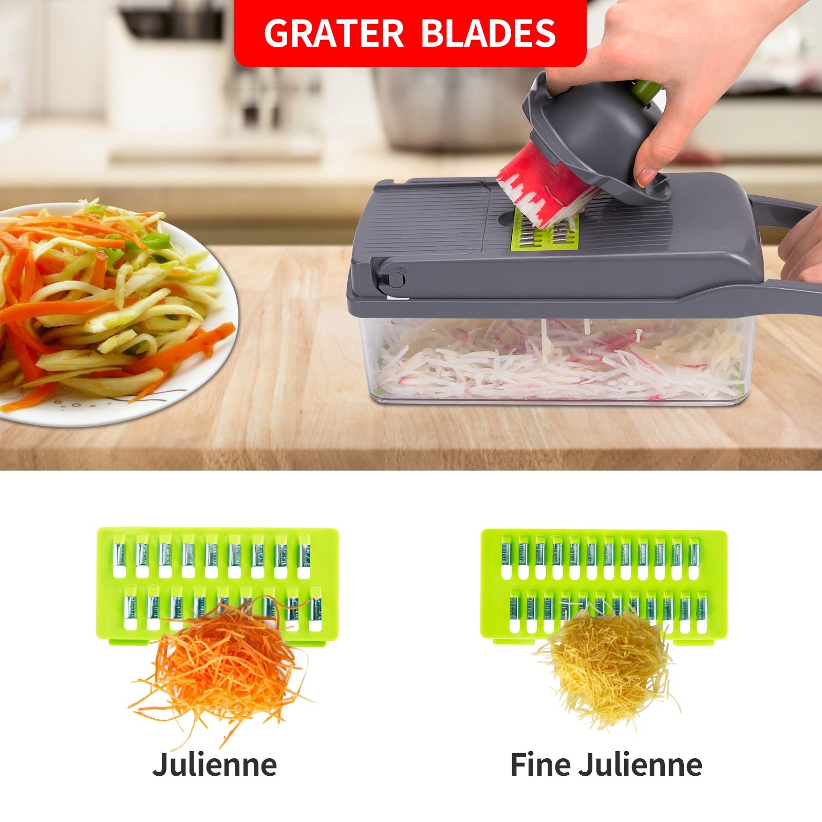 15 in 1 Multifunctional vegetable chopper 